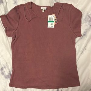 Pretty sure I got this from macy’s. Large short sleeve top.